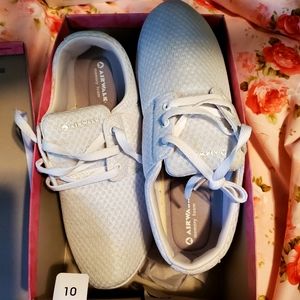 Airwalk White Memory Foam Comfort Slip On Size 10